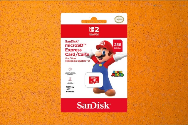 【任天堂ライセンス】SanDisk microSD Express Card 256GB for Nintendo Switch 2